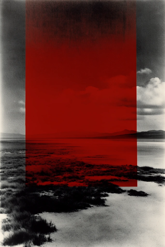 Redacted Coastal Noir style AI image example 2
