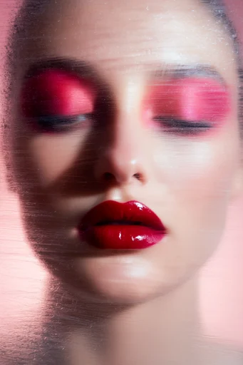 Kinetic Neon Distortion moodboard — generate AI images in this style