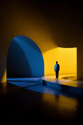 Cinematic Neo-Noir Liminality moodboard — generate AI images in this style