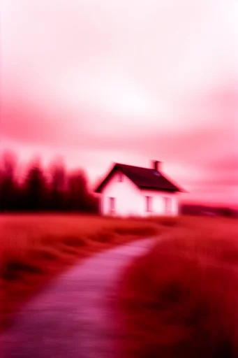 Luminous Ethereal Motion style reference image — vibrant chromatic gradients