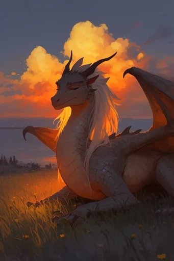 Fiery Twilight Expressionism style reference image — dramatic silhouette
