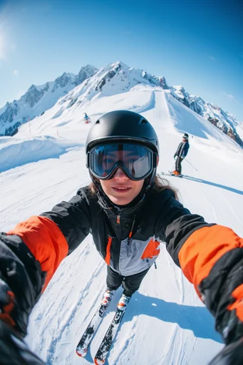 Dynamic Alpine Sun-Drenched style reference image — low-angle wide perspective