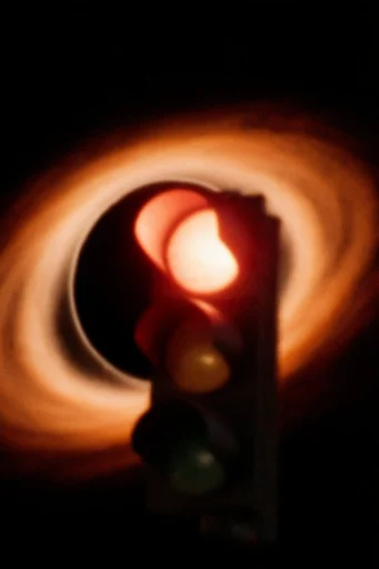 Luminous Astral Void style reference image — bioluminescent energy