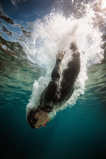 Cinematic Subaquatic Surrealism moodboard — generate AI images in this style