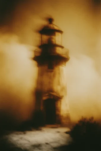 Dusty Sepia Dreamscape style reference image — atmospheric dust