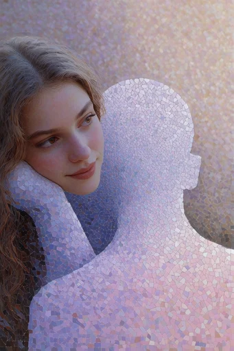 Ethereal Mosaic Impressionism moodboard — generate AI images in this style