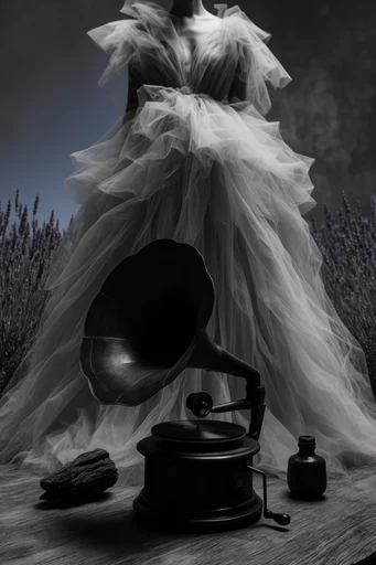 Cinematic Cyan Noir style reference image — low-angle perspective