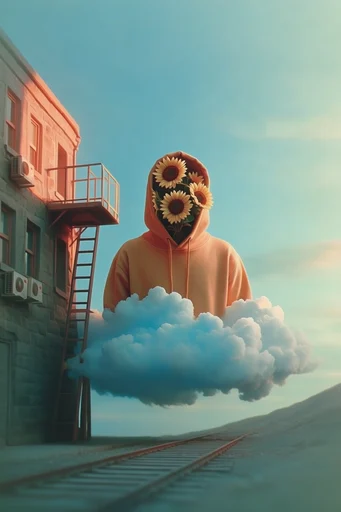 Playful Surrealist Miniature style reference image — vibrant surrealism