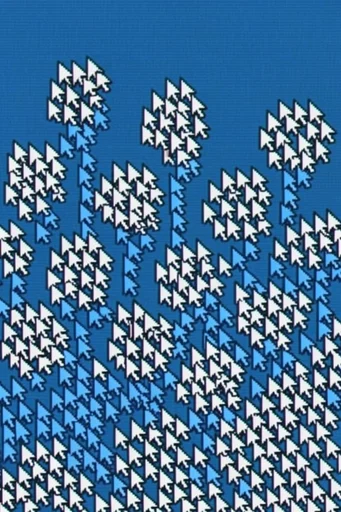 Retro Cursor Glitchcore style reference image — early internet nostalgia