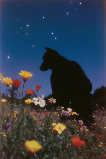 Cinematic Twilight Surrealism style reference image — vintage analog aesthetic