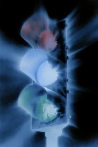 Luminescent Spectral Noir style reference image — high contrast chiaroscuro
