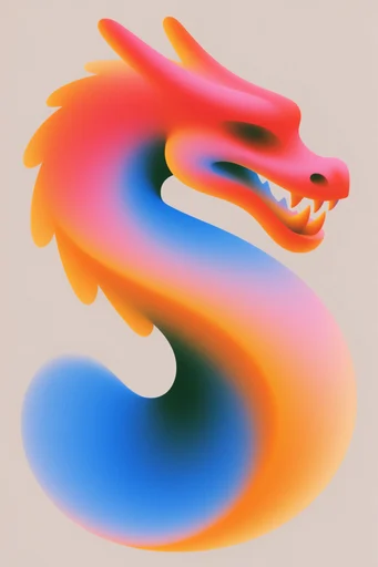 Chromatic Grain Minimalism style reference image — risograph inspired