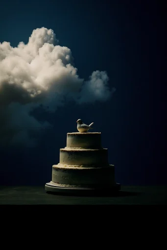 Ethereal Surrealist Minimalism style reference image — clean architectural composition