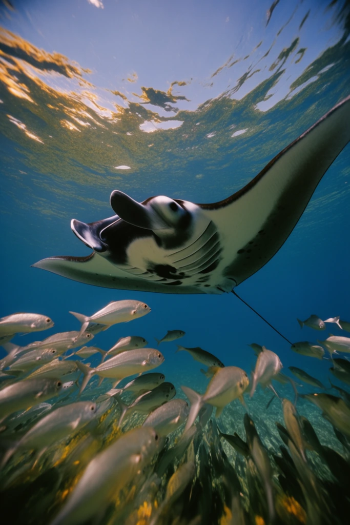 Dynamic Fisheye Action style AI image example 3