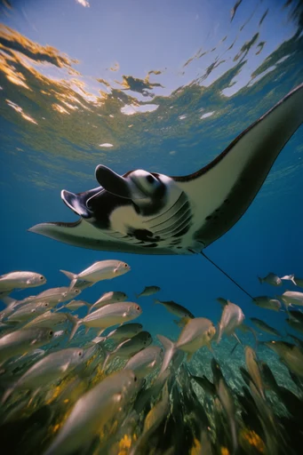 Dynamic Fisheye Action style AI image example 3