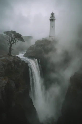 Atmospheric Nordic Gothic style reference image — rugged nordic wilderness