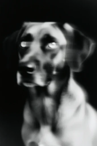 Spectral Kinetic Noir style reference image — abstract silhouette