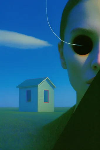Surreal Liminal Minimalism style reference image — minimalist composition