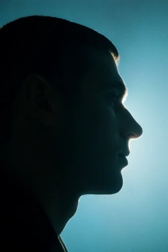 Cinematic Neon Silhouette style AI image example 2