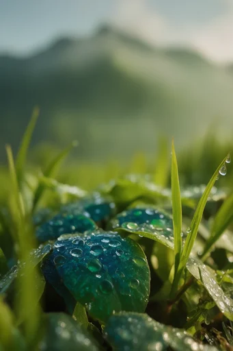 Luminous Botanical Macro style reference image — macro photography