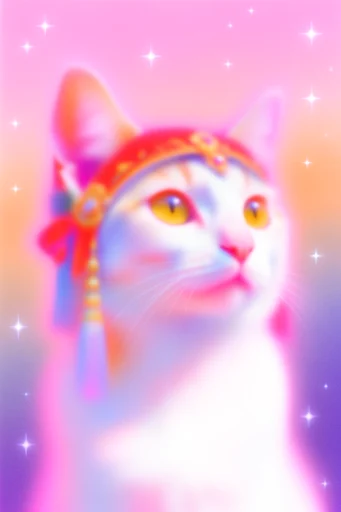 Ethereal Thermal Aura style reference image — vibrant color bleed