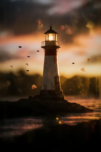 Ethereal Amber Nostalgia style reference image — dreamy soft focus