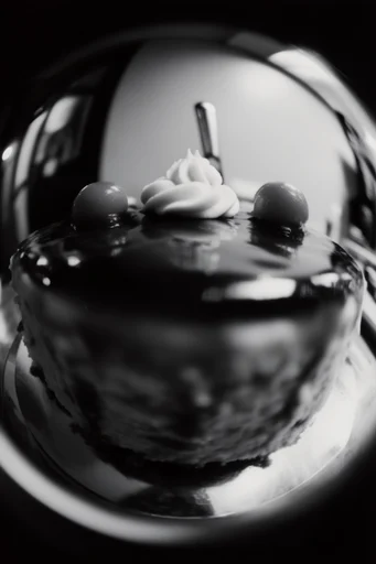 Distorted Monochrome Noir style reference image — raw cinematic realism
