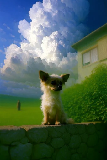 Luminous Surreal Pastoral style reference image — dreamlike atmosphere