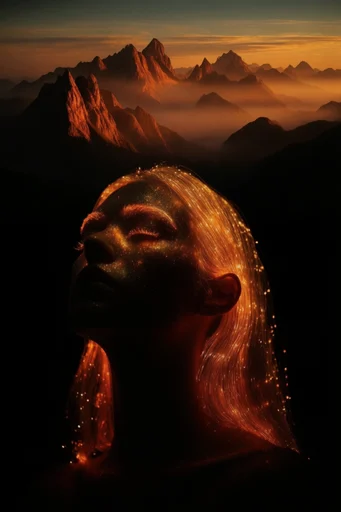 Luminous Nocturnal Chiaroscuro style reference image — chiaroscuro lighting