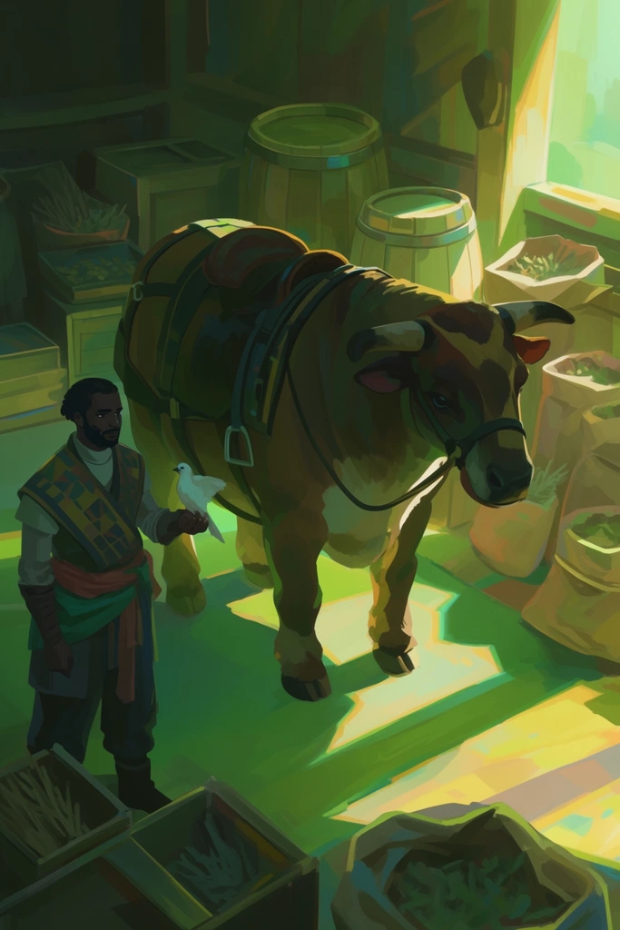 Luminous Urban Narrative style AI image example 3