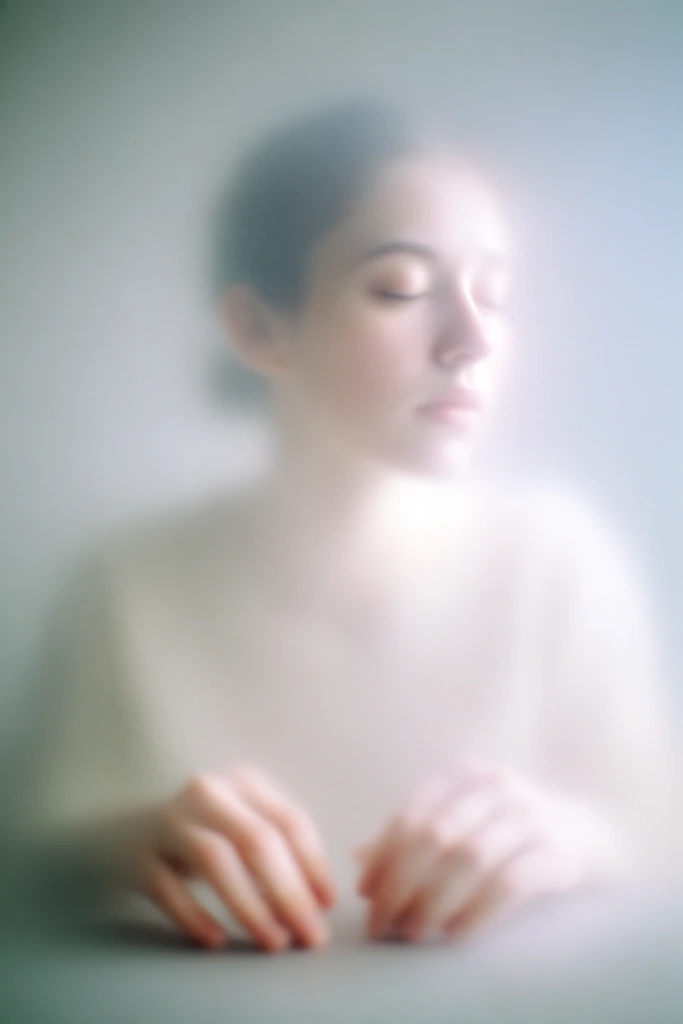 Ethereal Luminescent Minimalism style AI image example 1