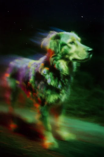 Kinetic Dreamcore Analog style reference image — lo-fi photography