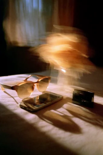 Kinetic Nocturnal Haze style reference image — cinematic film grain