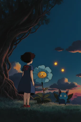 Nostalgic Cinematic Anime style reference image — nostalgic atmosphere
