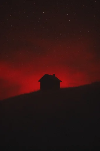 Crimson Noir Gothic style AI image example 2