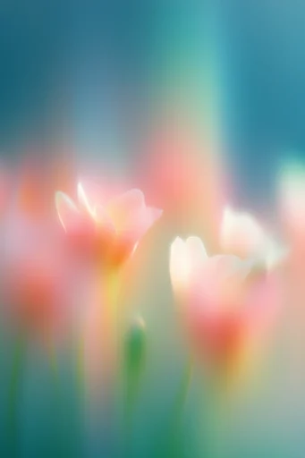 Luminous Fluid Gradient style reference image — holographic texture