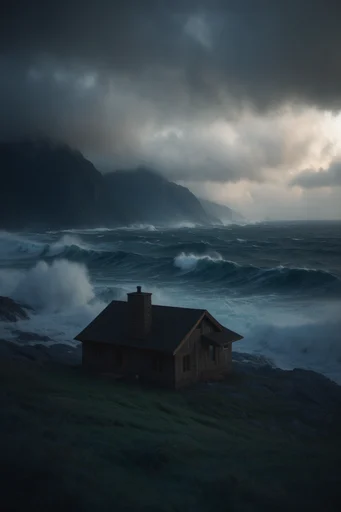 Sublime Nordic Noir style AI image example 4