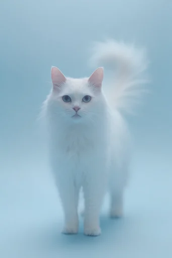 Ethereal Blue Minimalism style reference image — translucent textures