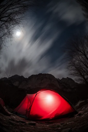 Cinematic Nocturnal Crimson style reference image — cinematic nocturnal photography