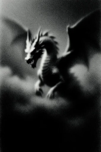 Monochrome Spectral Noir style reference image — spectral atmosphere