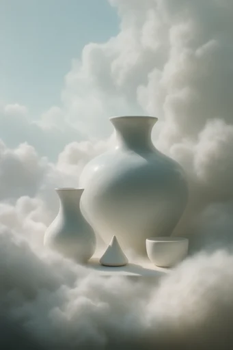 Ethereal Cloud Minimalism style reference image — ethereal cloud textures