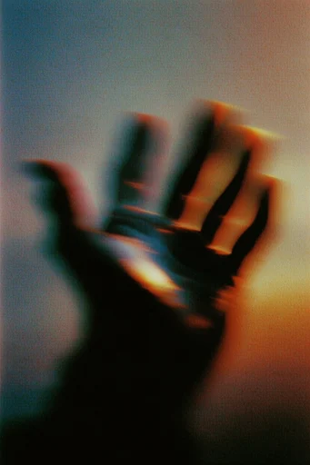 Amber Twilight Liminality style reference image — motion blur