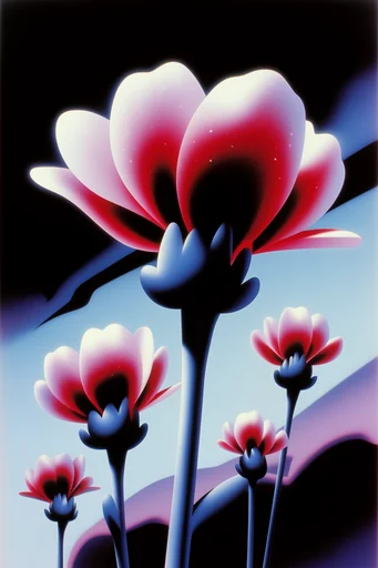 Metallic Dream Surrealism style reference image — minimalist composition