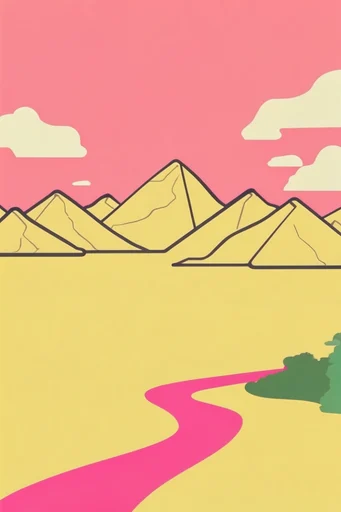 Playful Retro Pop style reference image — rubberhose animation style