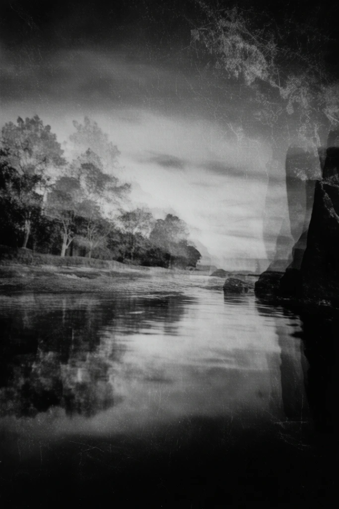Spectral Analog Gothic style AI image example 2