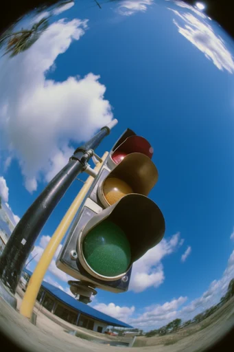 Dynamic Fisheye Streetwear style reference image — dynamic action shot