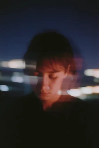 Kinetic Nocturnal Amber moodboard — generate AI images in this style
