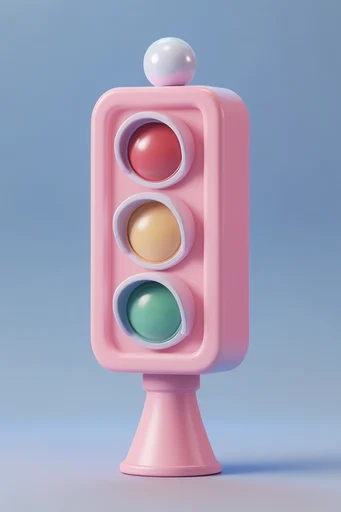 Dreamy Pastel Futurism style reference image — retro-futurism