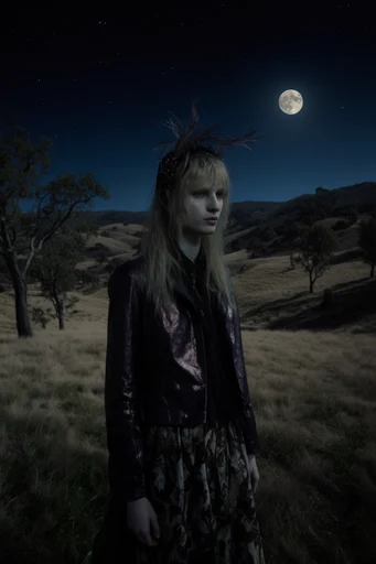 Nocturnal Ethereal Gothic style reference image — nocturnal surrealism