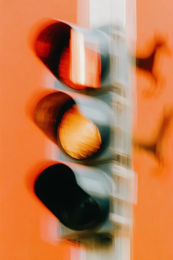 Kinetic Amber Dreamscape style reference image — amber glow